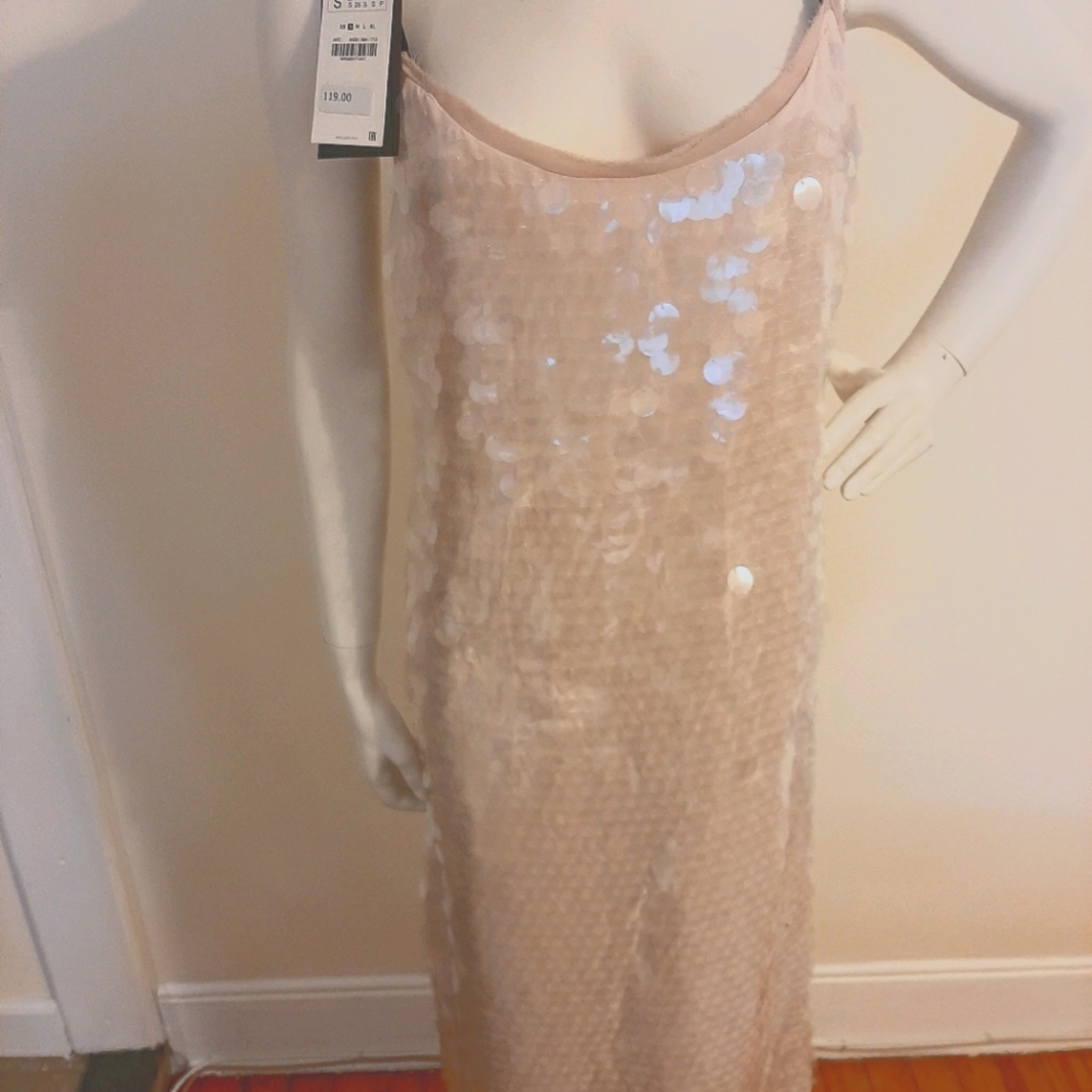 Zara Woman |Evening Wear| Pink Sequin